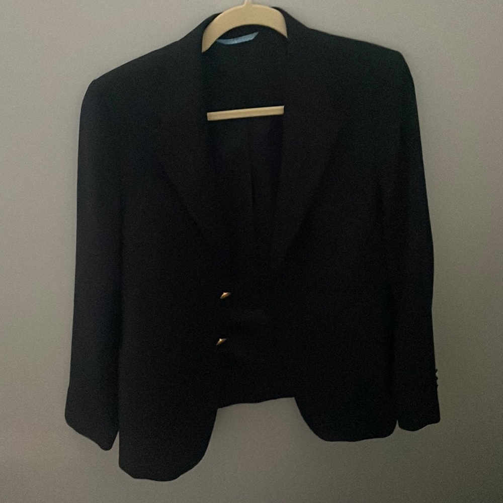 Vineyard Vines Boys Long Sleeve Blue Dress Blazer